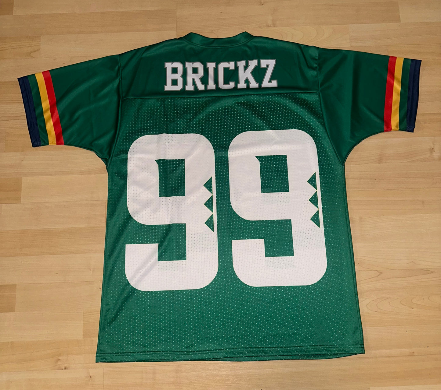 Green Vintage Warriors Jersey