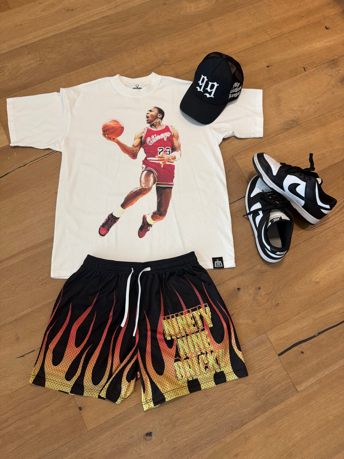 Brickz Flame shorts