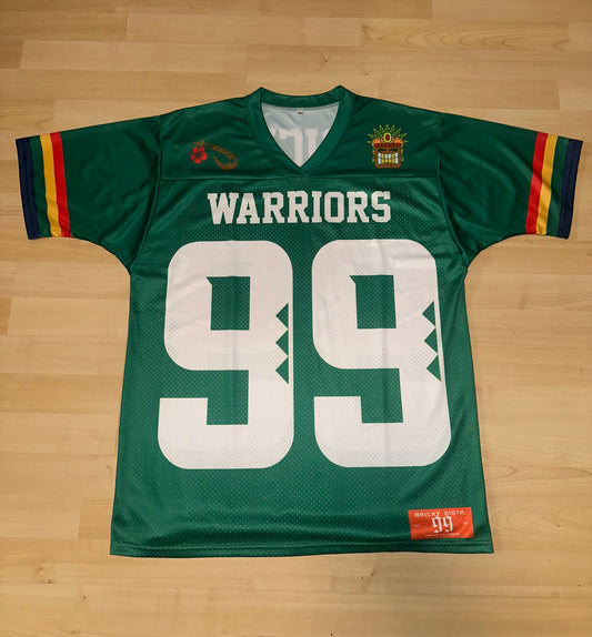 Green Vintage Warriors Jersey