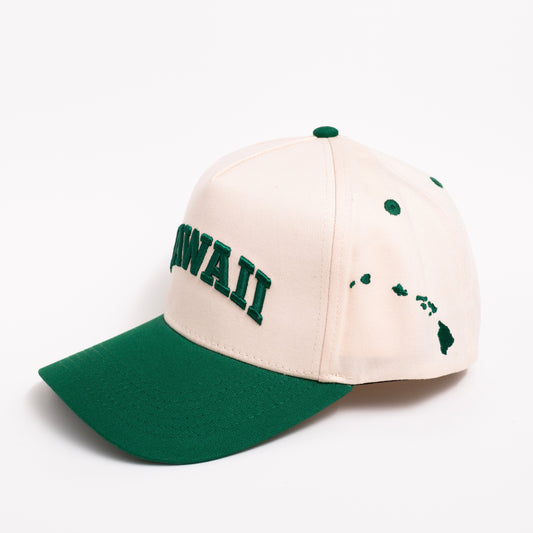 The Classic Hawaii (Cream/ Green)